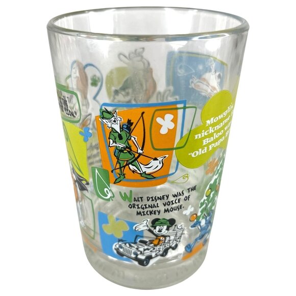 McDonalds Walt Disney World Drinking Glass 100 Years Of Magic Animal Kingdom - Picture 3 of 8